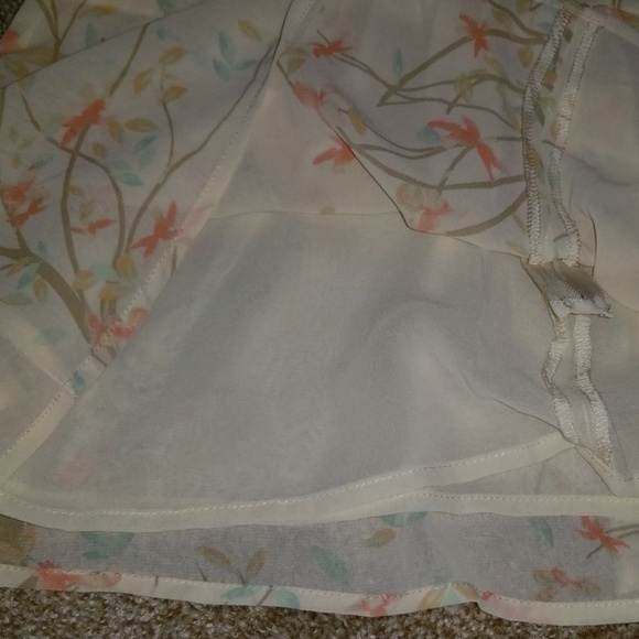 NWOT Forever 21/Love 21 Flowy Babydoll Top Sz. L - Picture 7 of 9